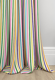 The British Stripe Co. Catherine, Notting Hill No.1 - Made to Measure Curtains